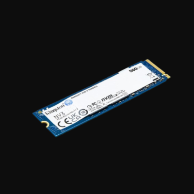 Kingston NV3 500GB PCIe Gen4x4 M.2 NVMe Internal SSD